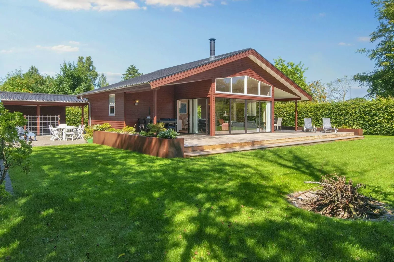 8 Personen Ferienhaus in Glesborg-Aussicht