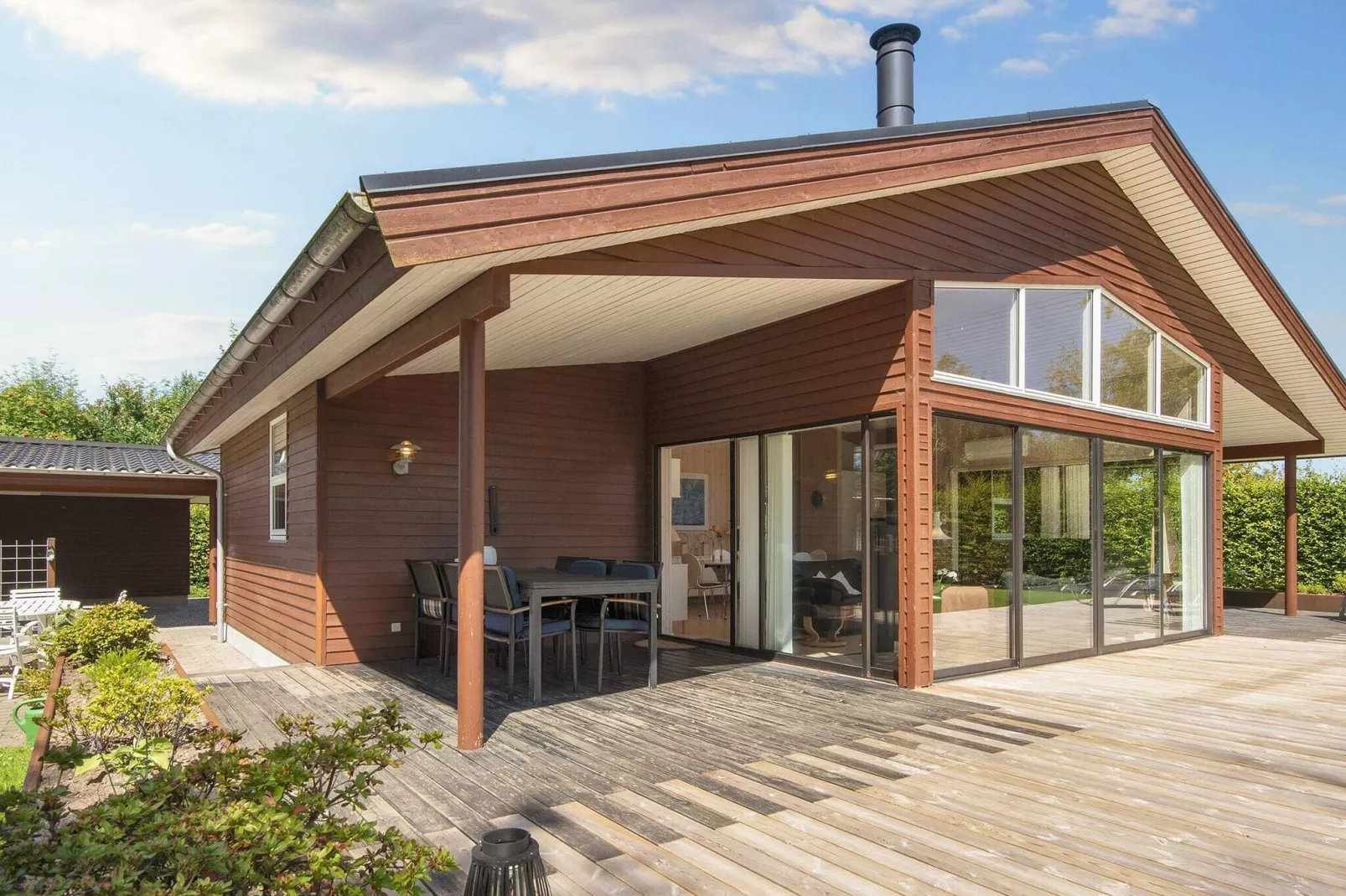 8 Personen Ferienhaus in Glesborg-Aussicht