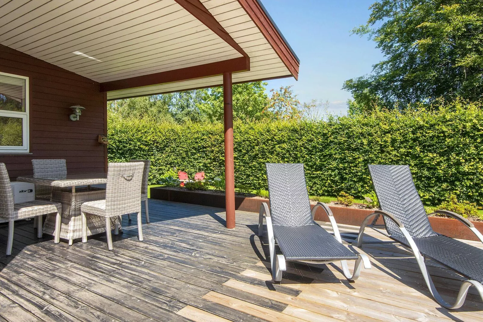 8 Personen Ferienhaus in Glesborg-Aussicht