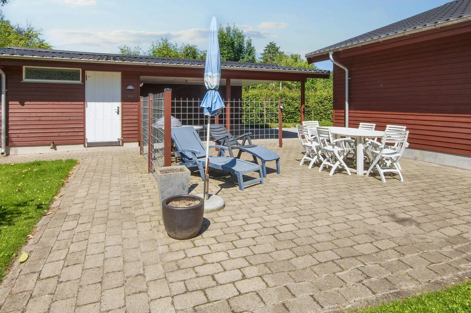 8 Personen Ferienhaus in Glesborg-Aussicht