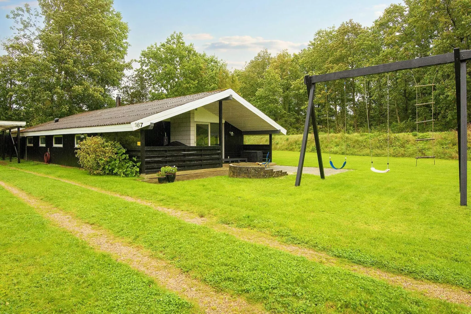 6 Personen Ferienhaus in Fårvang-Aussicht