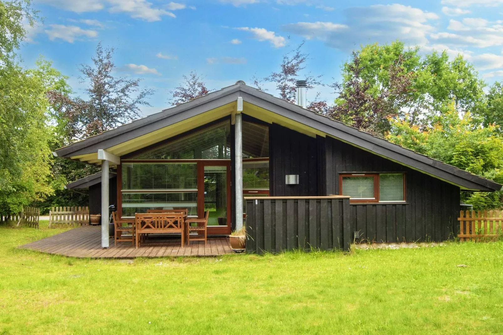8 Personen Ferienhaus in Glesborg-Aussicht
