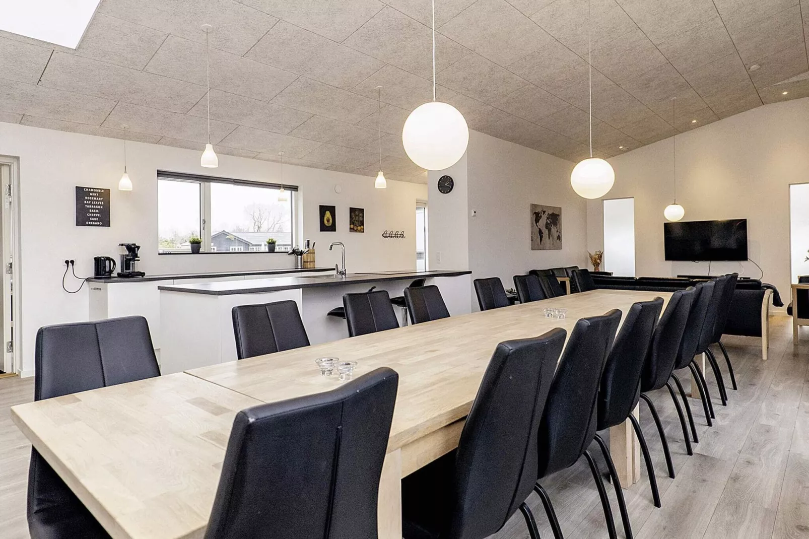 Maison de vacances pour 16 a Væggerløse-Intérieur