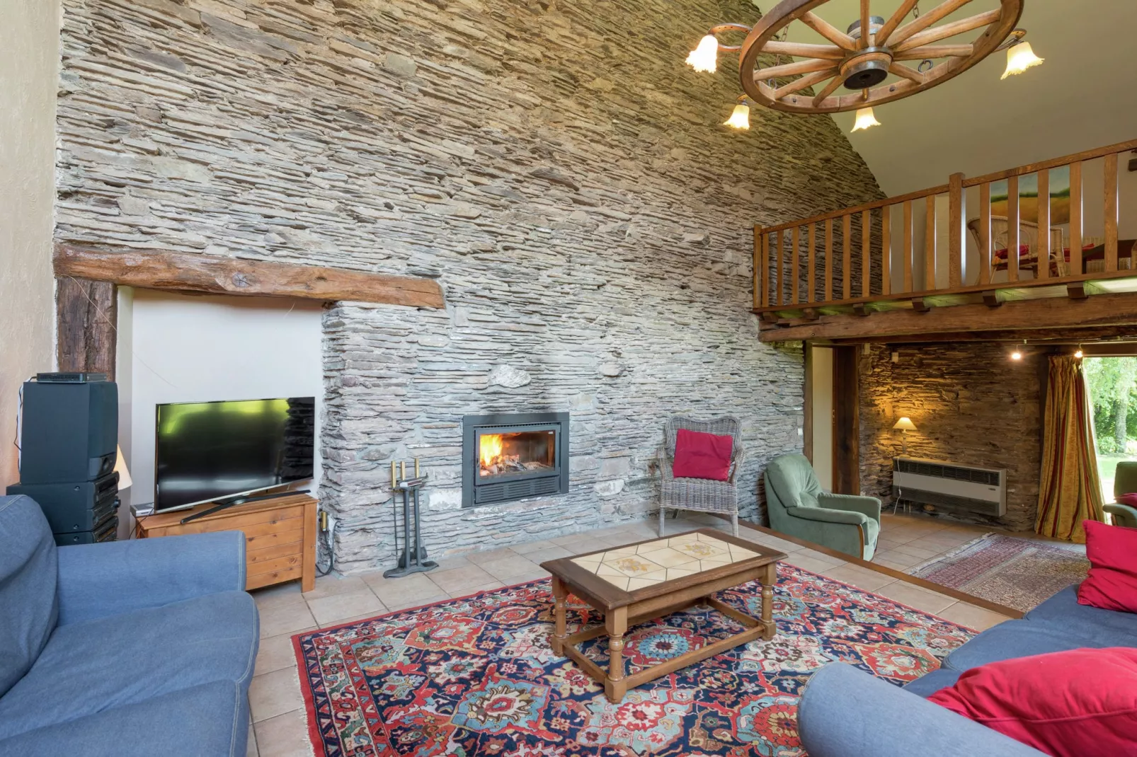 Le Gîte de Jevigné-Living room