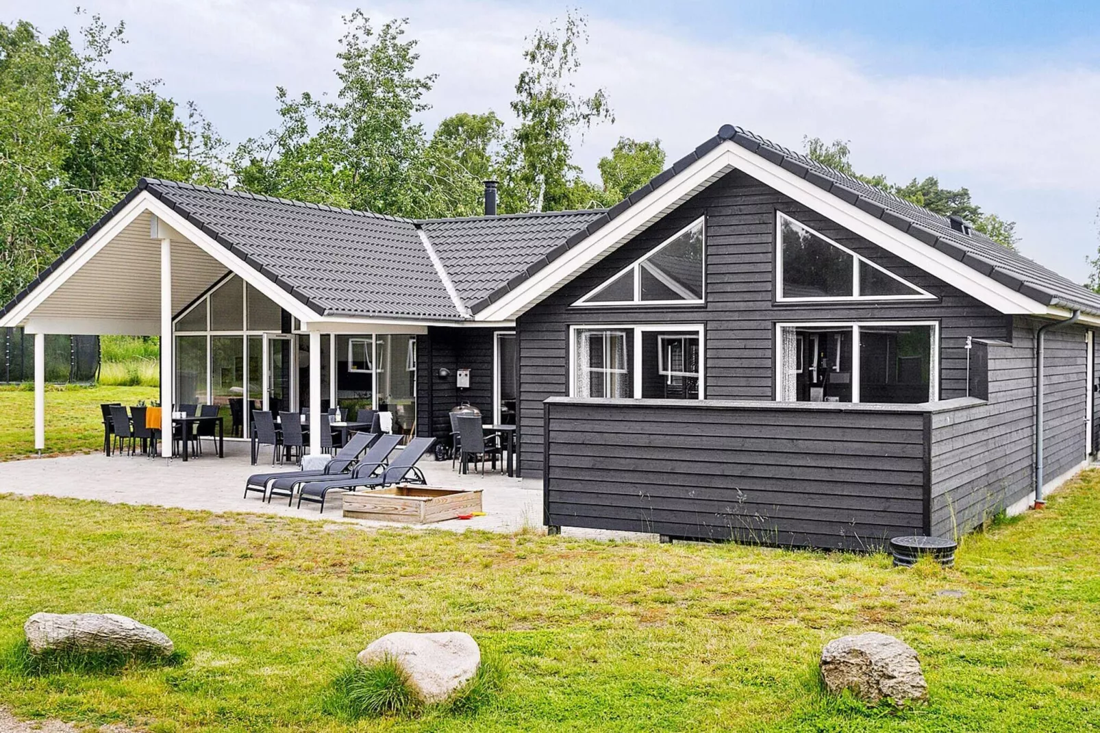 Maison de vacances pour 16 a Væggerløse-Extérieur