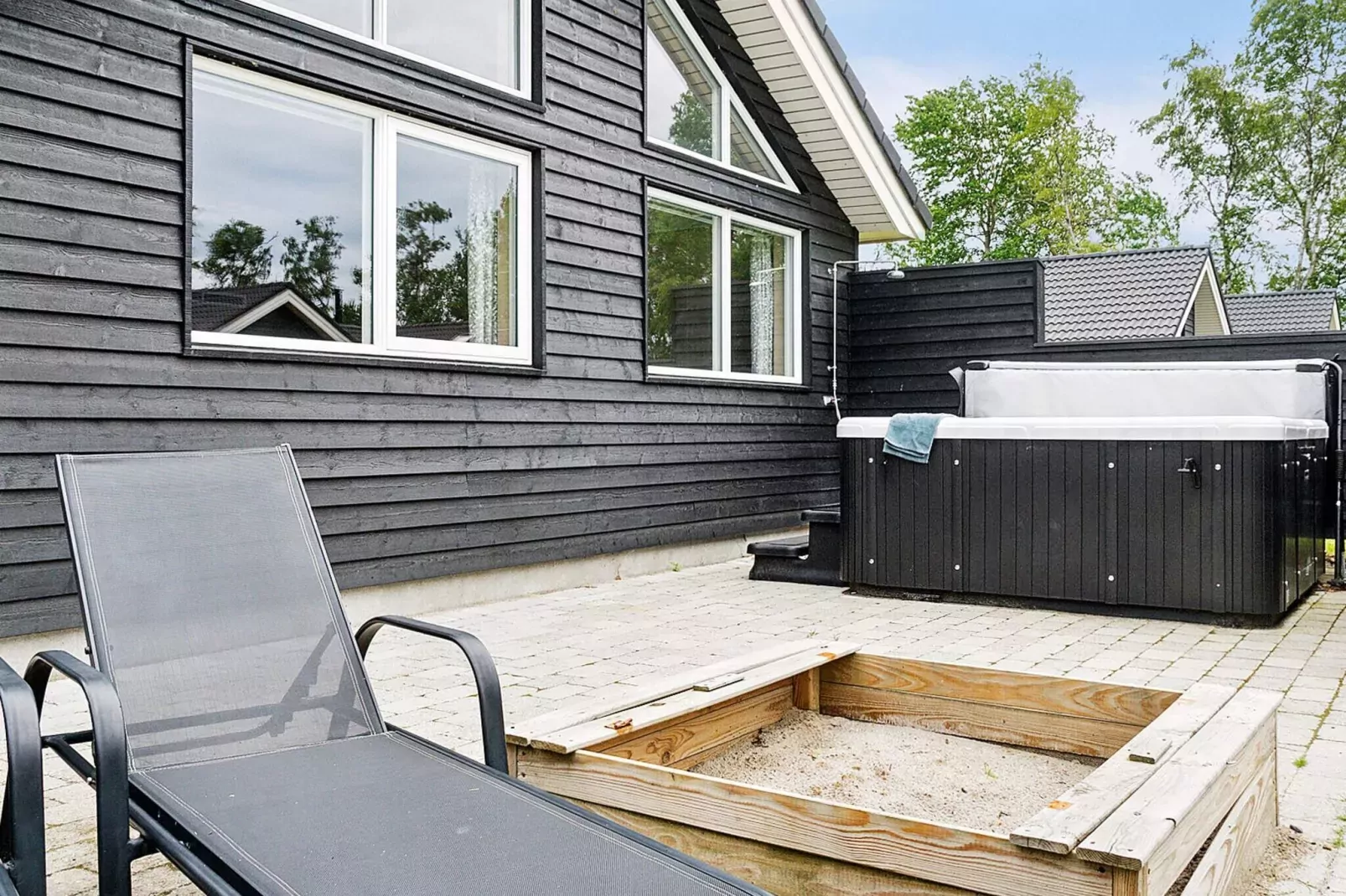 Maison de vacances pour 16 a Væggerløse-Extérieur