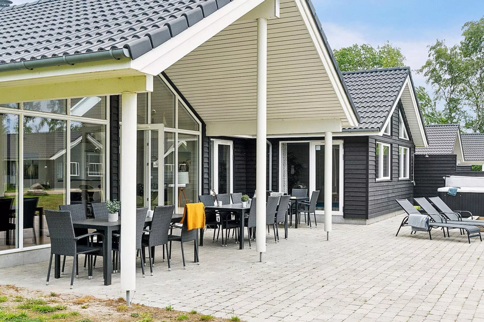 Maison de vacances pour 16 a Væggerløse-Extérieur