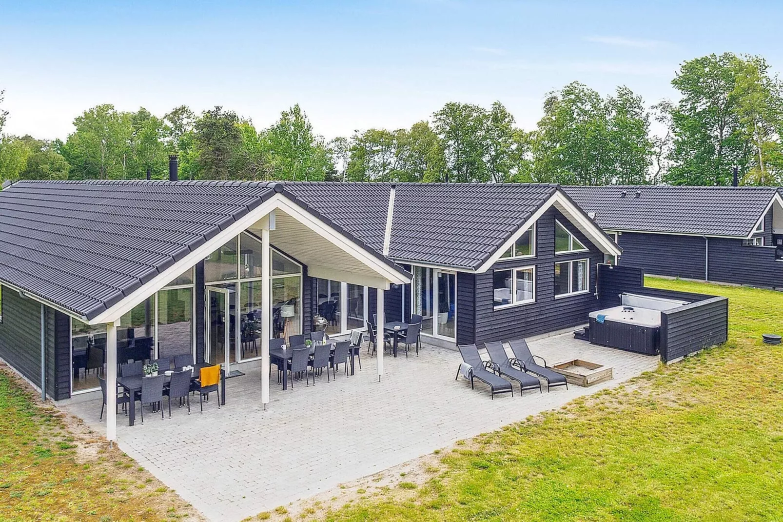 Maison de vacances pour 16 a Væggerløse-Extérieur