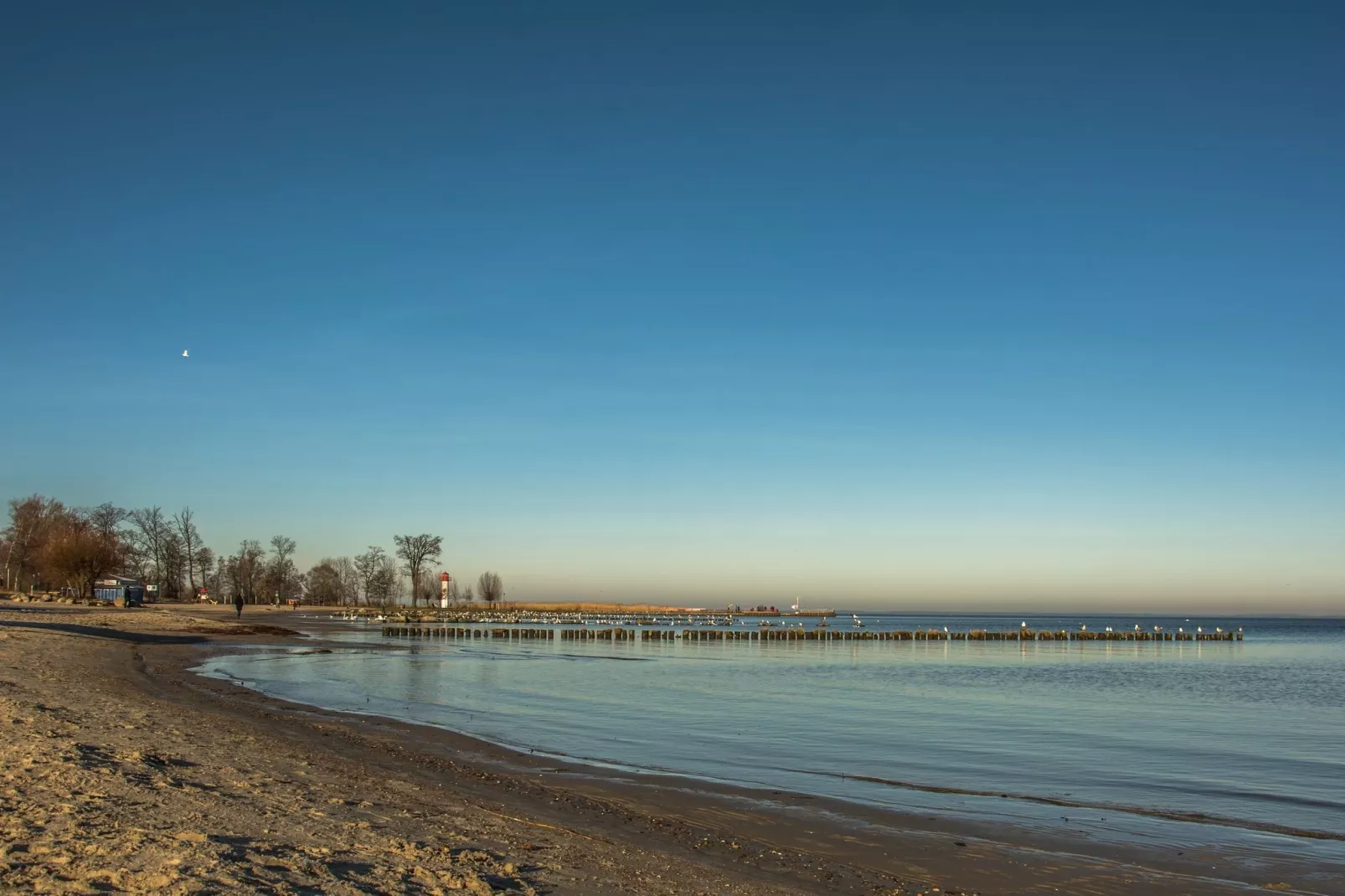 Ferienhaus Ahlbeck am Haff - Schlafen unter Reet / 2-Atmosphere