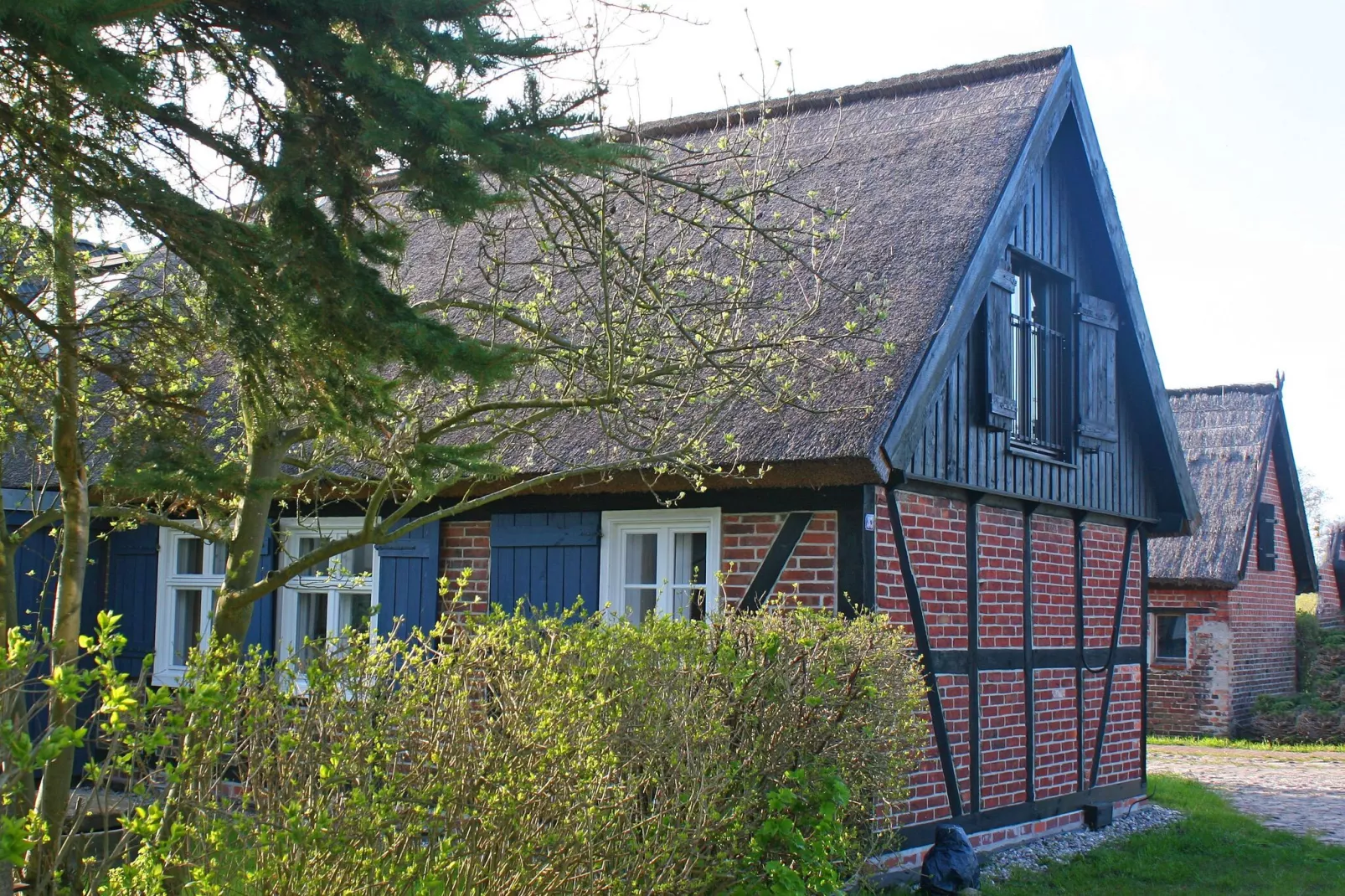 Ferienhaus Mönkes Kate-Extérieur hiver