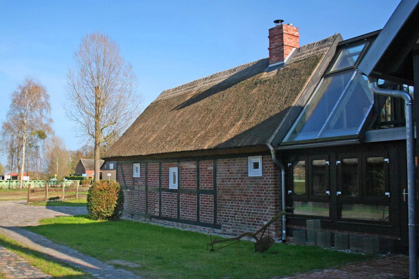 Ferienhaus Mönkes Kate-Extérieur hiver