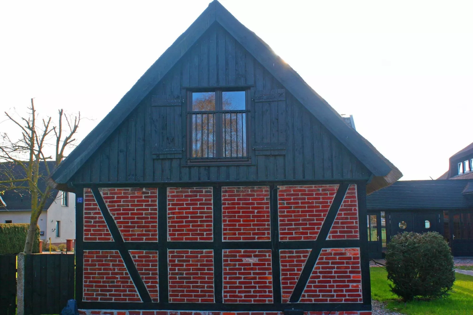 Ferienhaus Mönkes Kate-Extérieur hiver