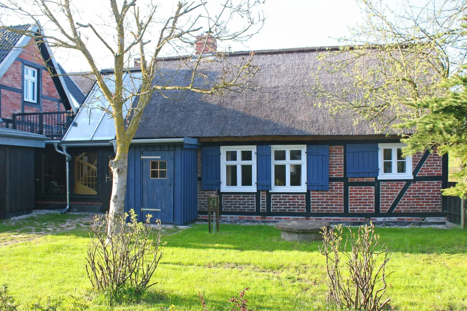 Ferienhaus Mönkes Kate-Extérieur hiver