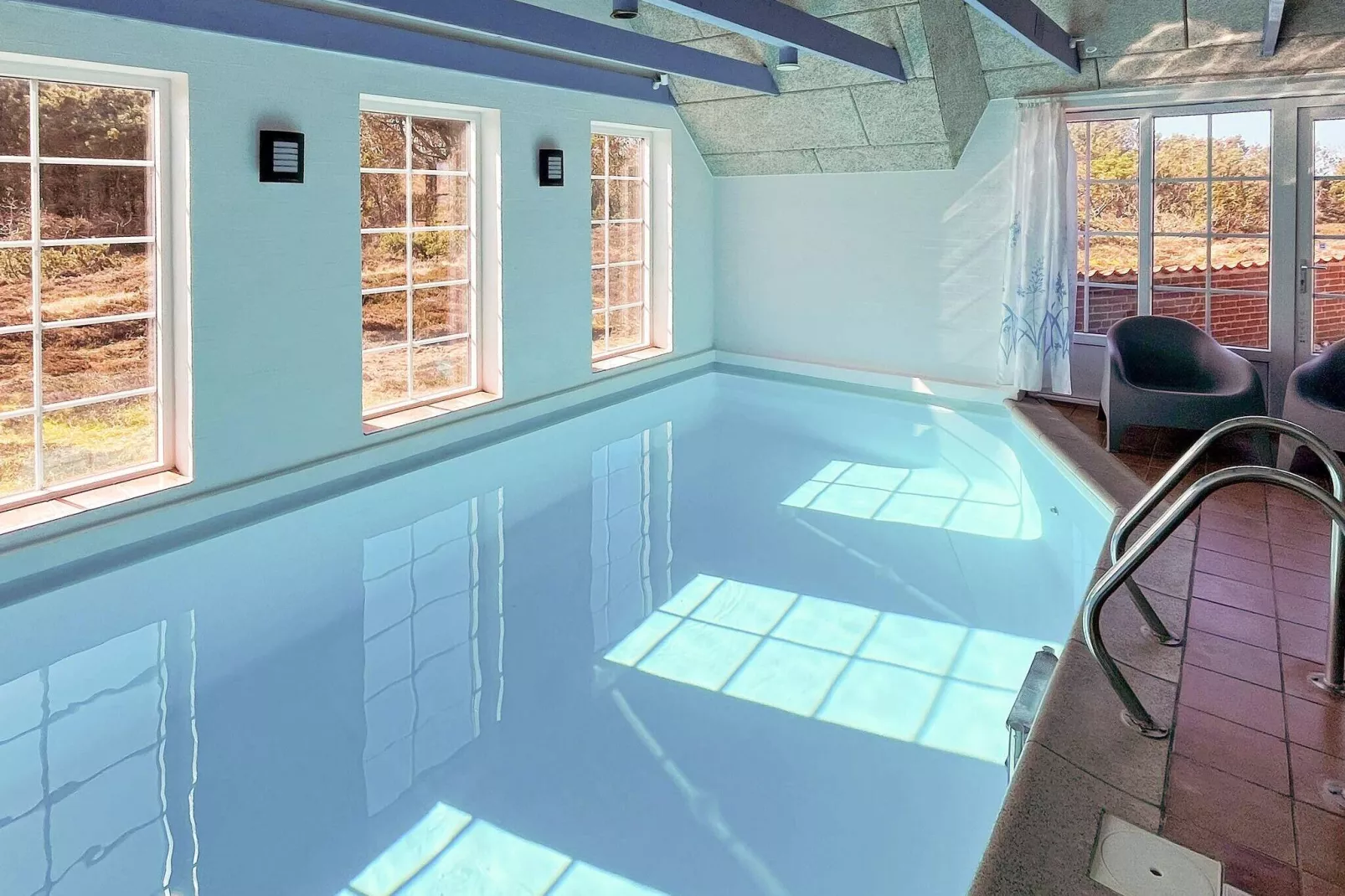 Maison de vacances pour 12 a Ringkøbing-By Traum-Piscine