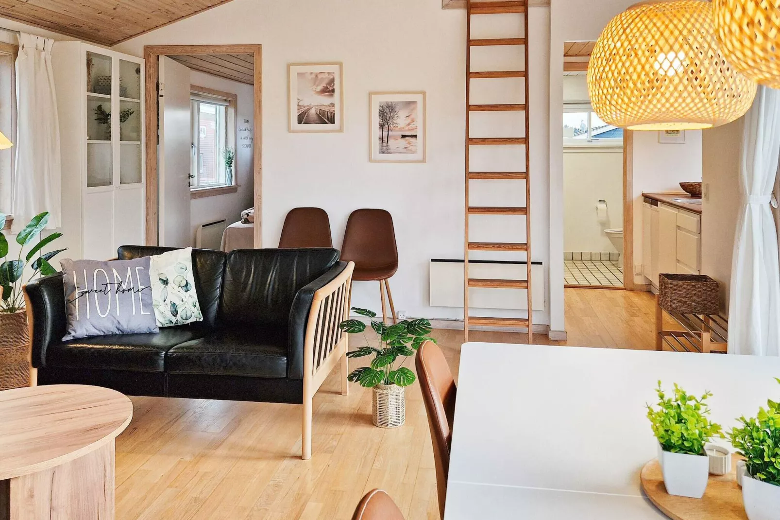 Maison de vacances pour 6 a Gudhjem-Intérieur
