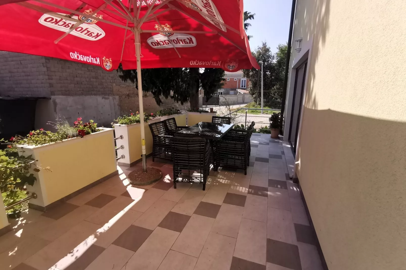 Holiday house Pakostane-Terrace balcony