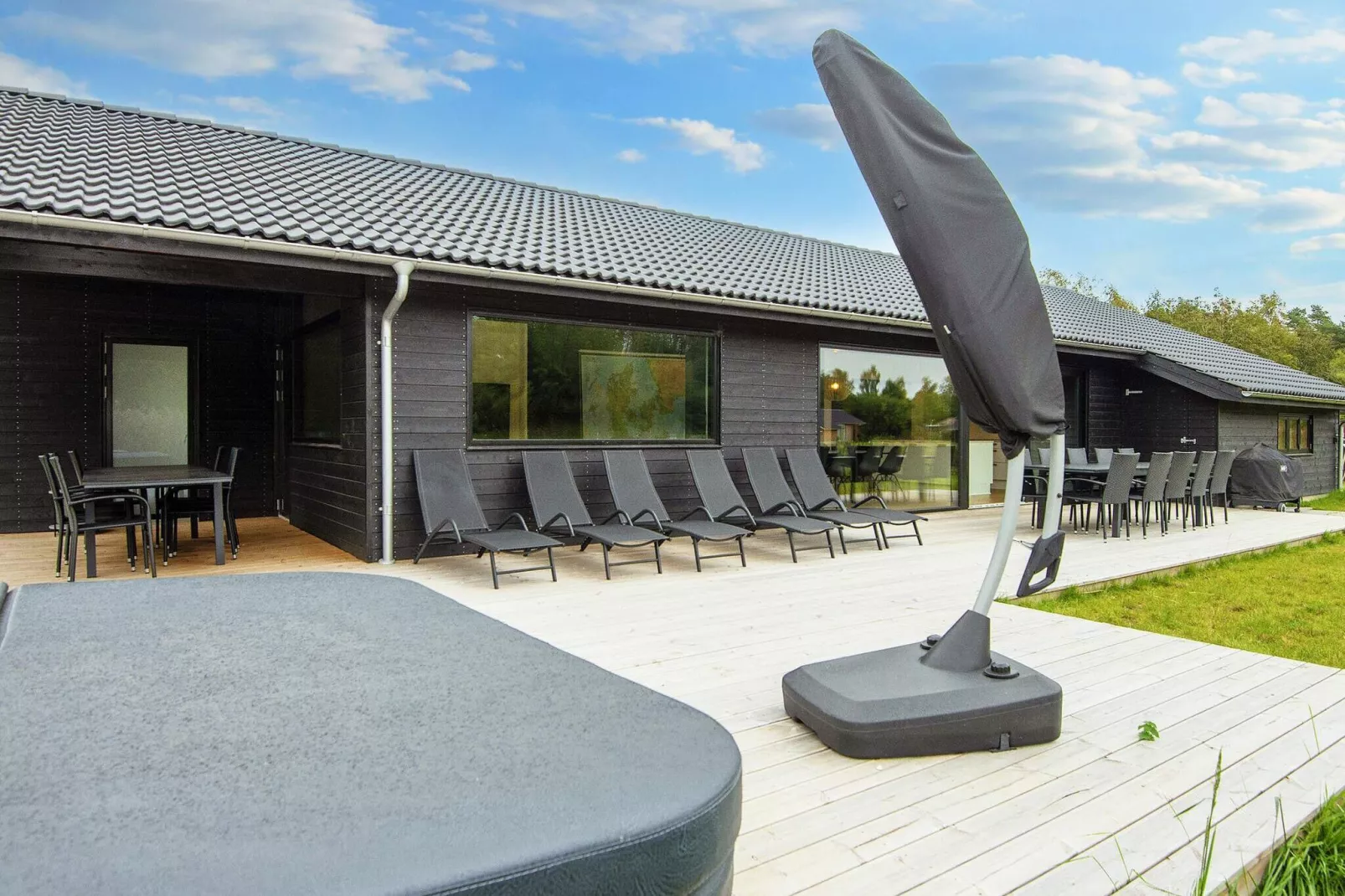 14 Personen Ferienhaus in Ebeltoft-By Traum-Aussicht