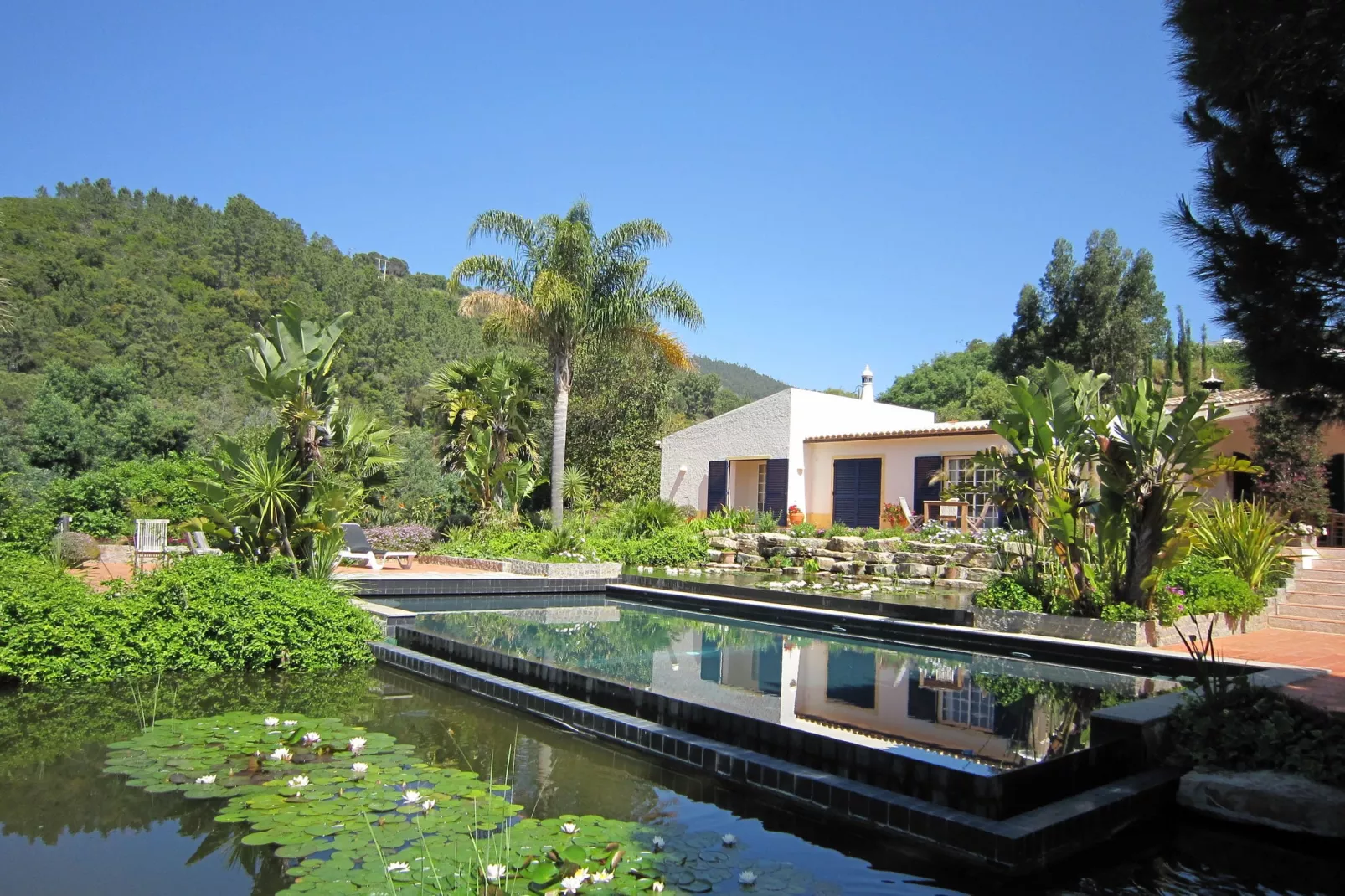 Villa Foz do Banho-Außenbereich Sommer