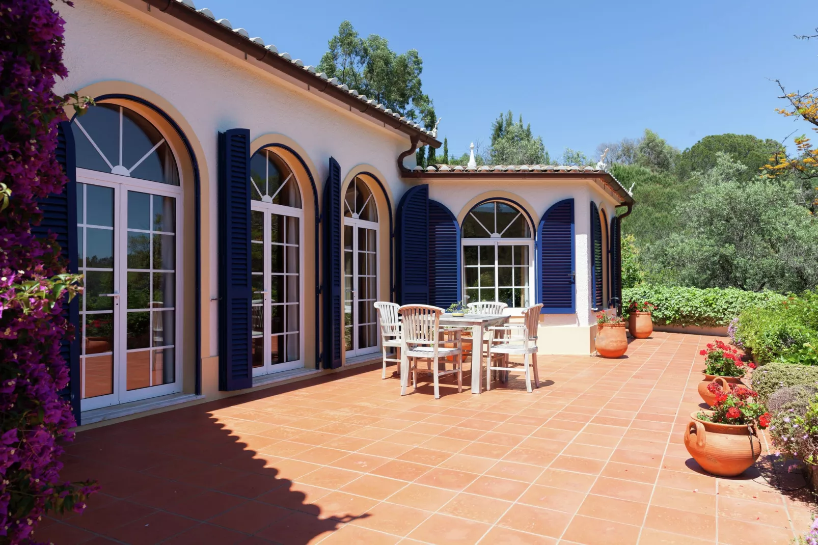 Villa Foz do Banho-Außenbereich Sommer