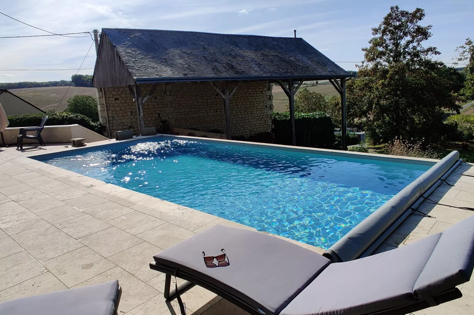 Gite vallée de la Loire-Außenbereich Sommer