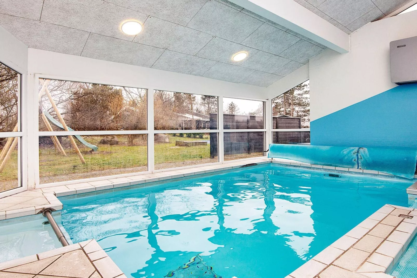 12 Personen Ferienhaus in Ebeltoft-By Traum-Schwimmbad