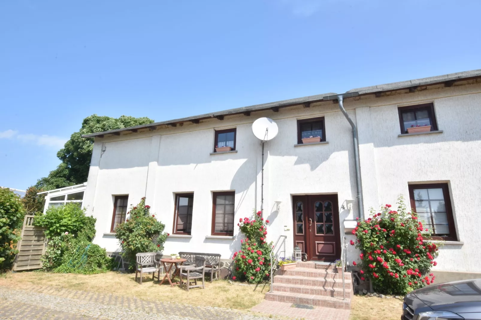 Altes Bauernhaus / Gartenblick-Exterior summer