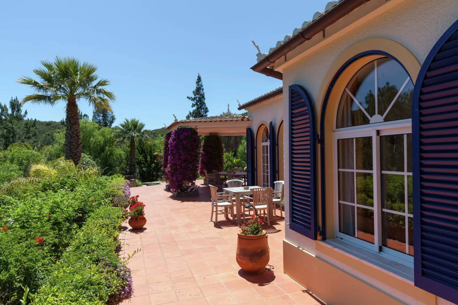 Villa Foz do Banho-Außenbereich Sommer