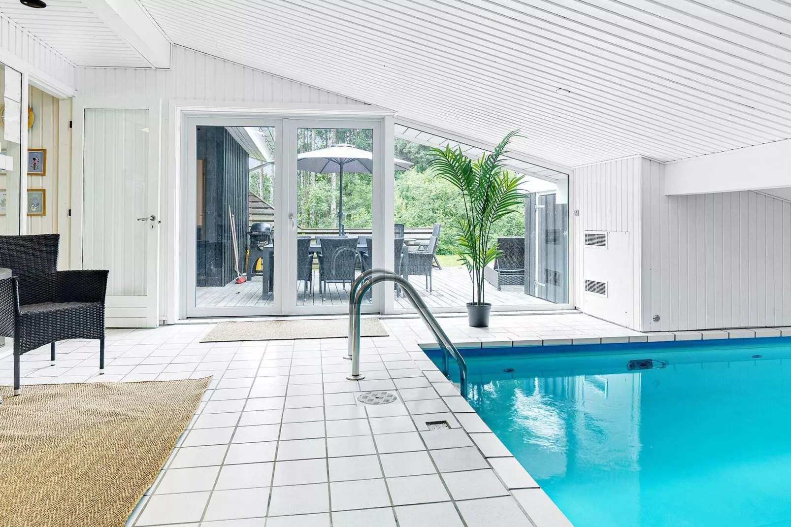 8 Personen Ferienhaus in Ålbæk-By Traum-Schwimmbad