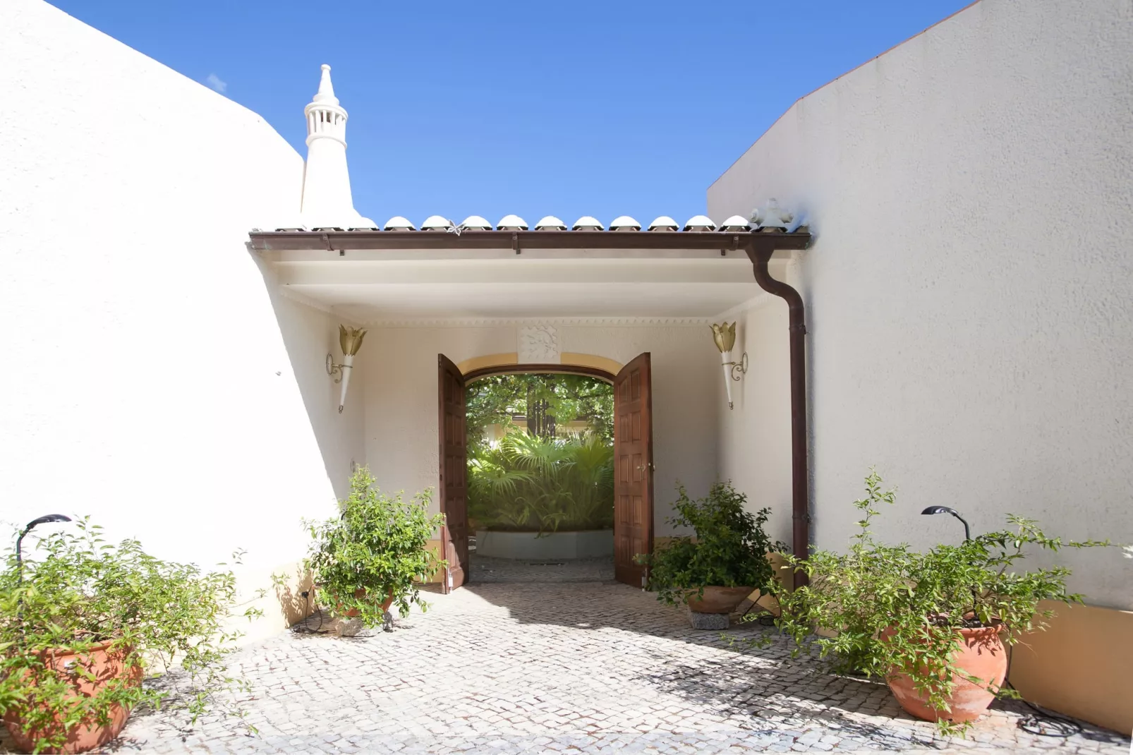 Villa Foz do Banho-Empfangshalle