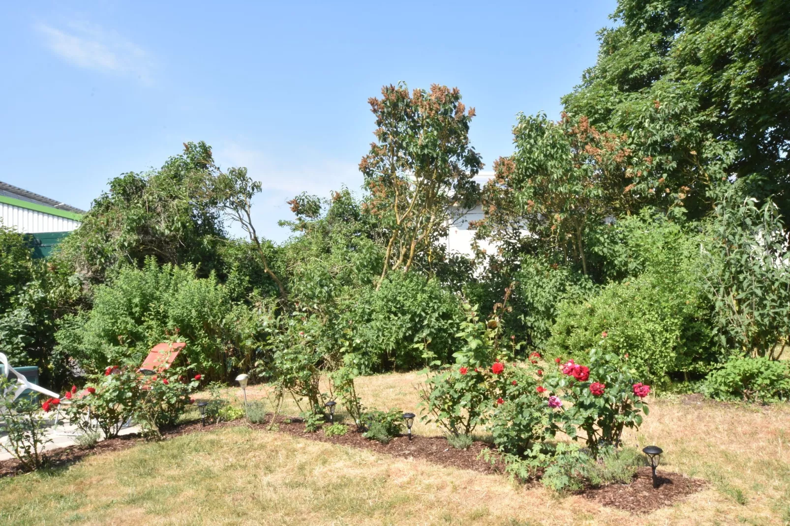 Altes Bauernhaus / Gartenblick-Gardens summer