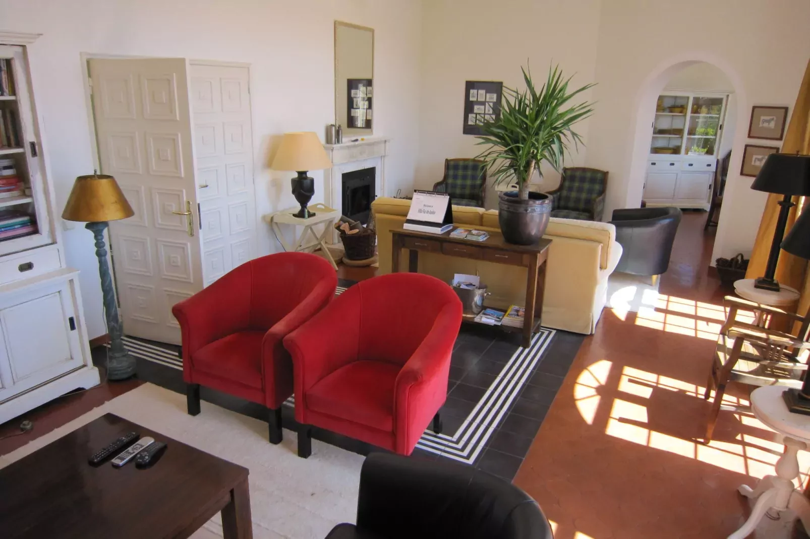 Villa Foz do Banho-Wohnzimmer