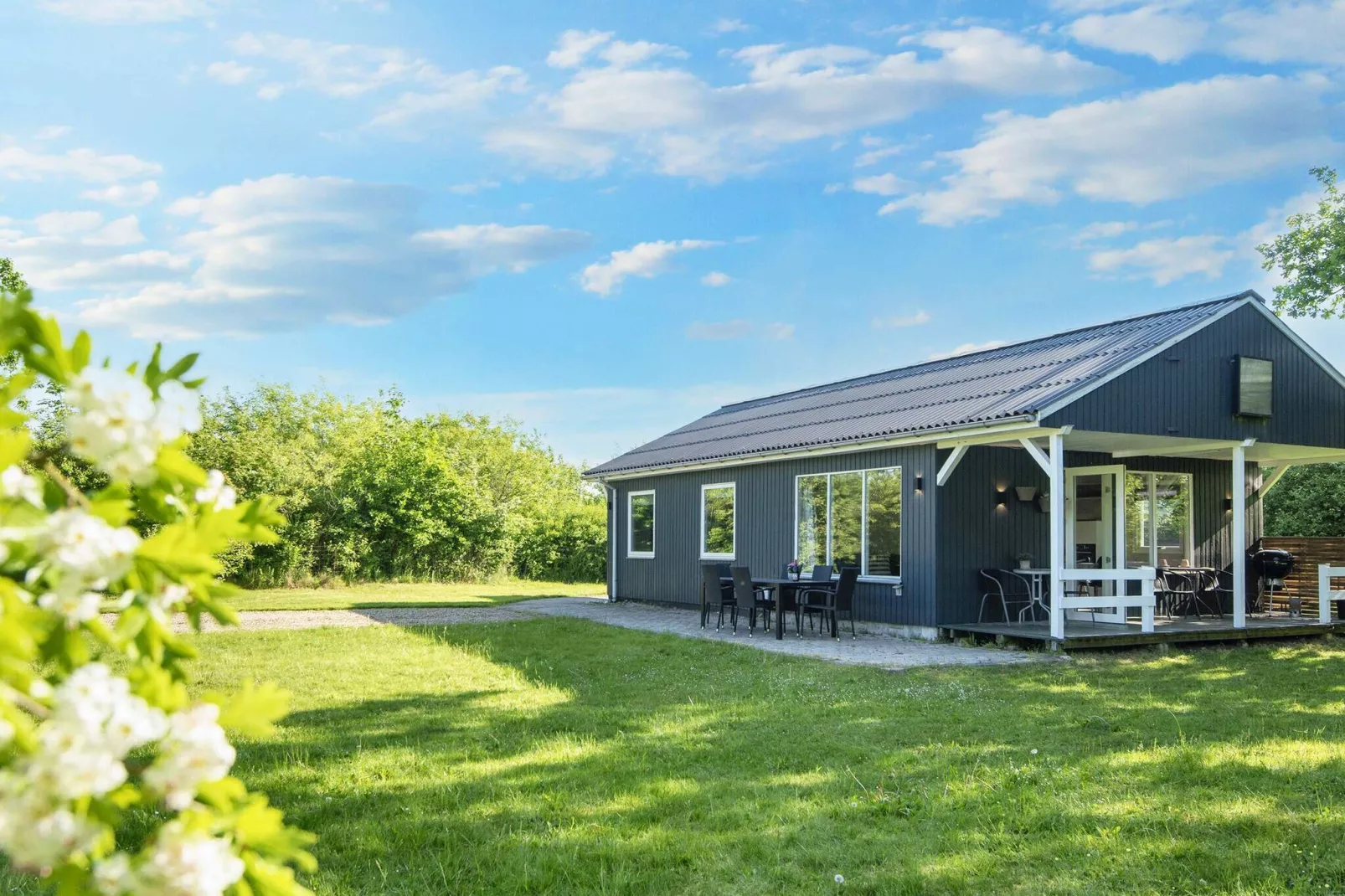 5 person holiday home in Bording-By Traum-View