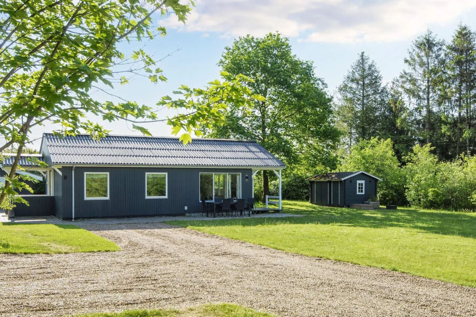 5 person holiday home in Bording-By Traum-View