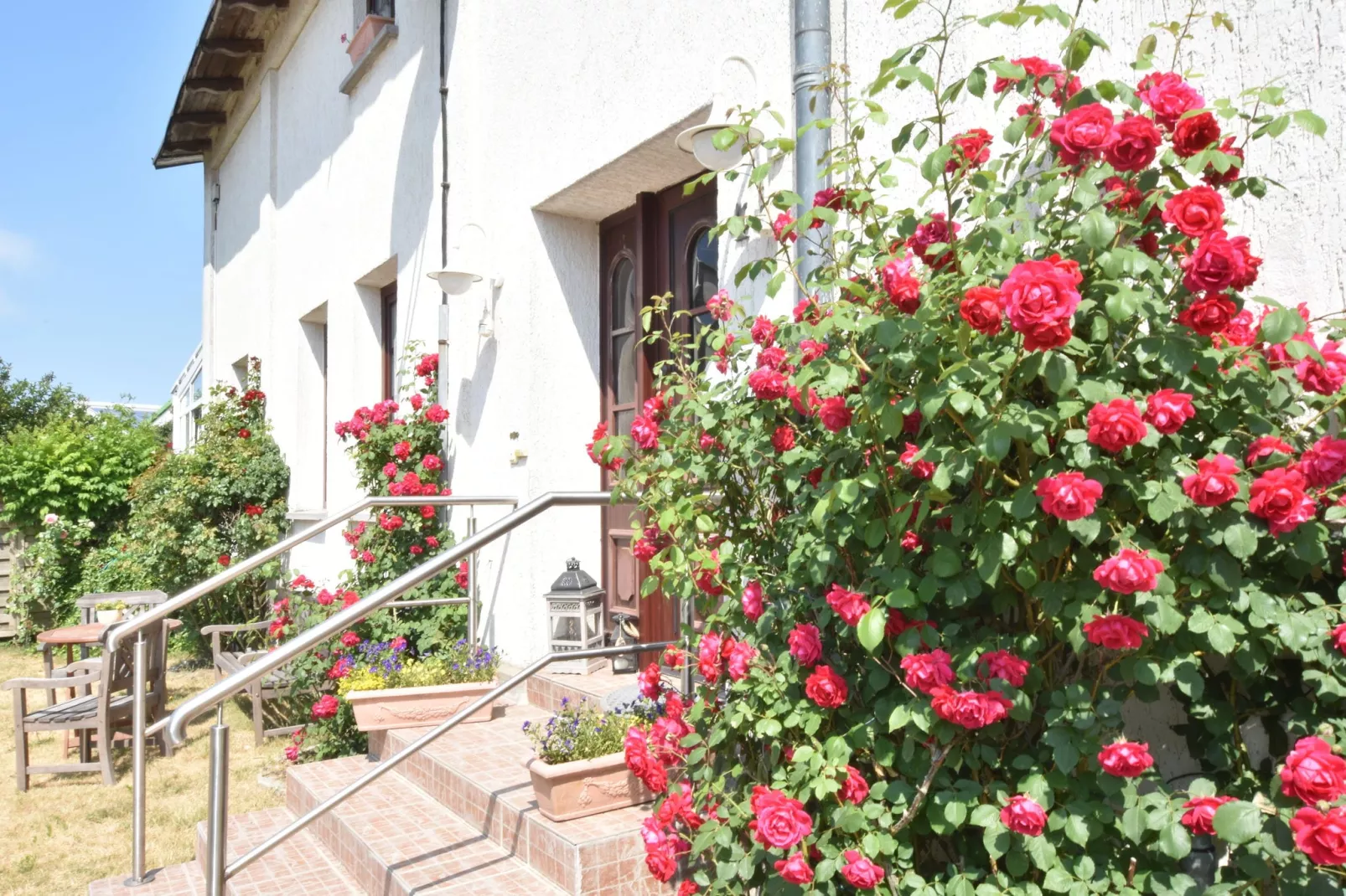 Altes Bauernhaus / Hofblick-Exterior summer