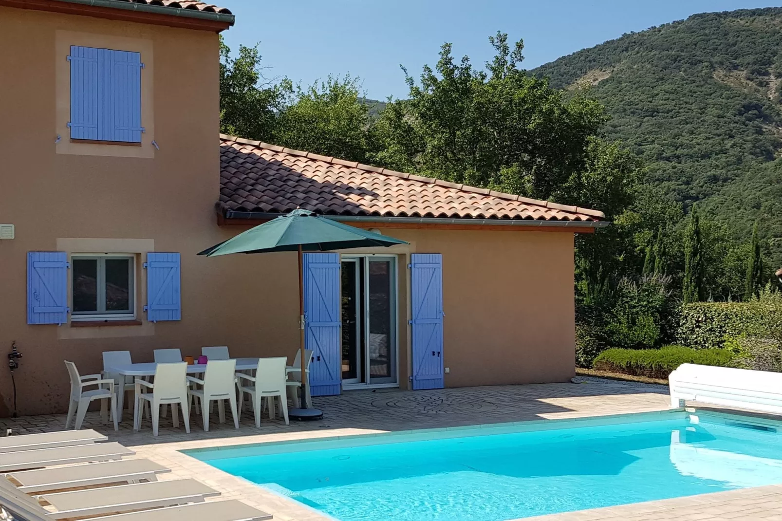 Villa Ardèche-Exterior summer