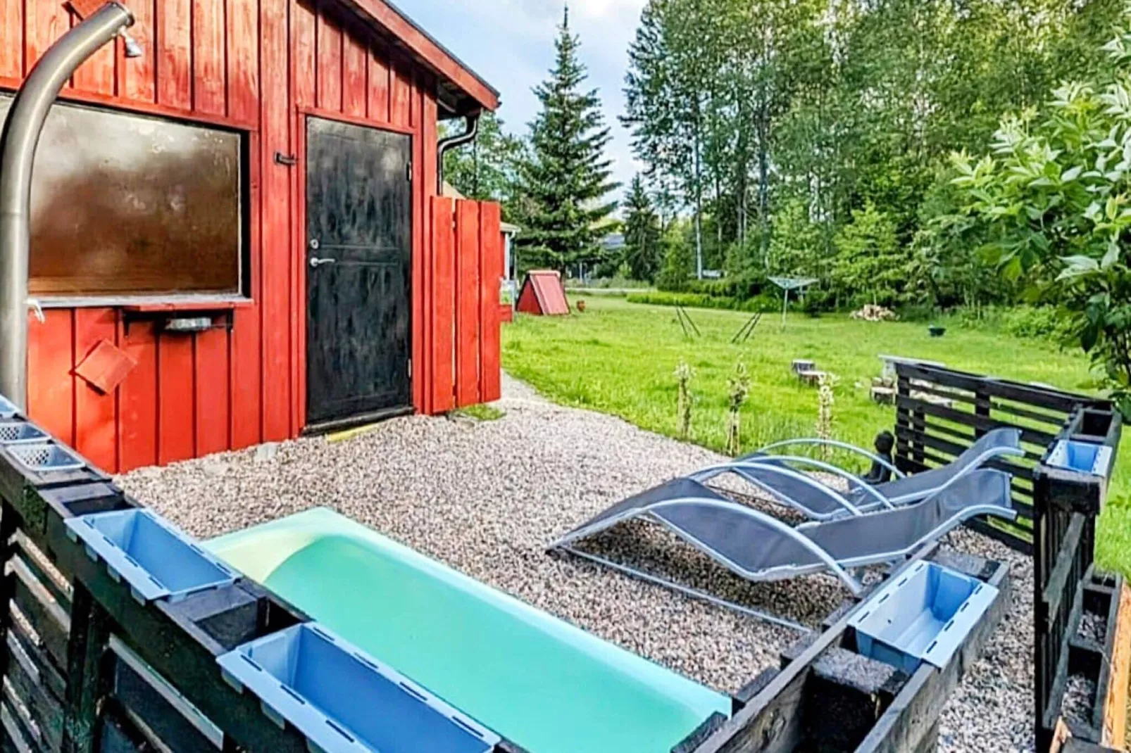 Maison de vacances pour 3 a Urshult-By Traum-Extérieur