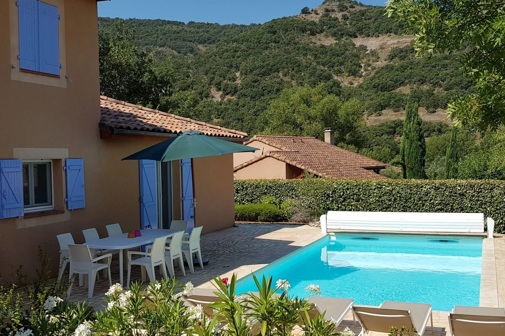 Villa Ardèche-Exterior summer