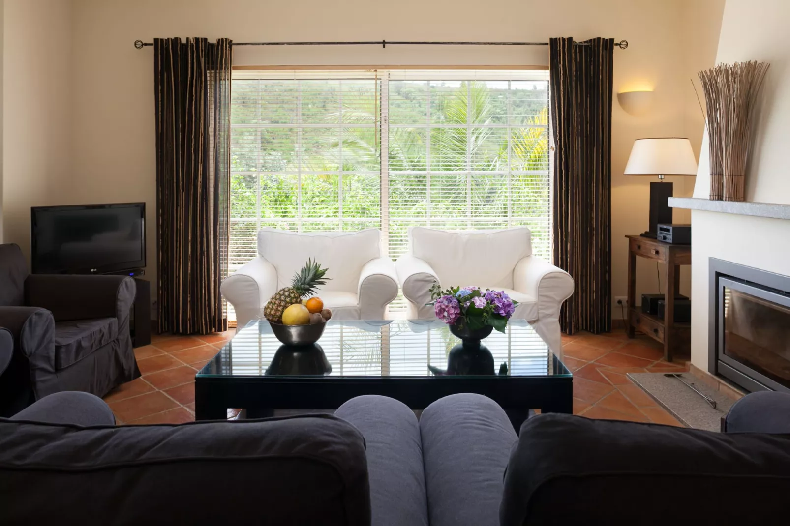 Villa Ribeira do Banho-Living room