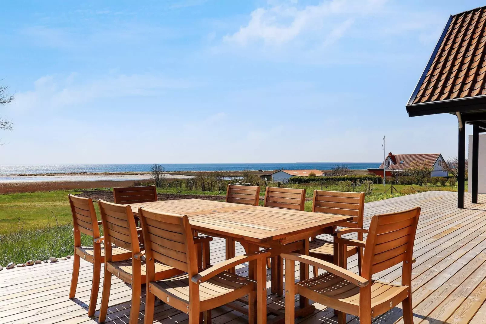 10 person holiday home in Assens-By Traum-Water view