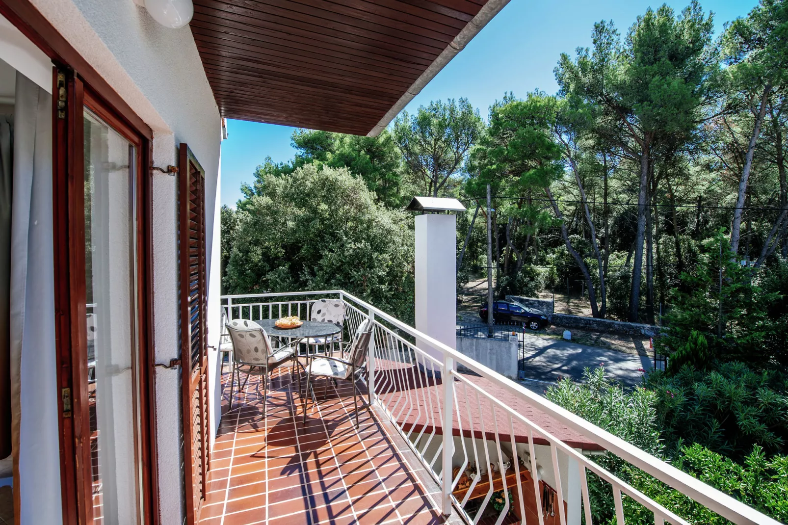 Apartment Jelenka-Terrace balcony