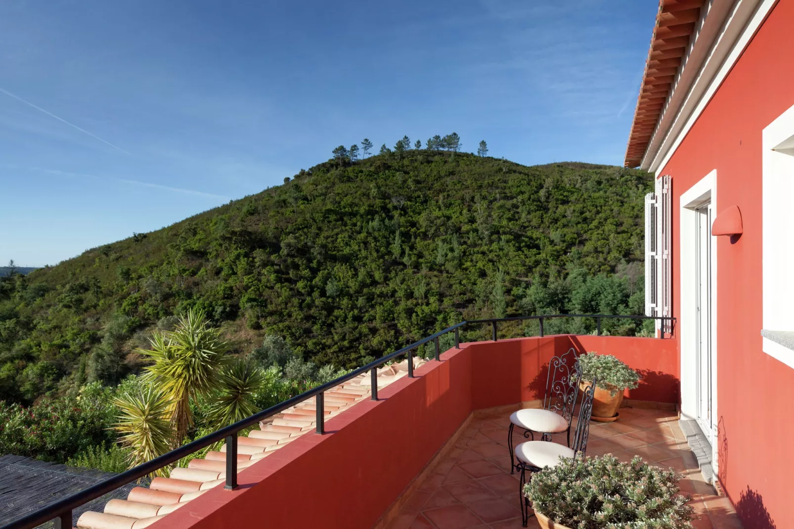 Villa Ribeira do Banho-Terrace balcony