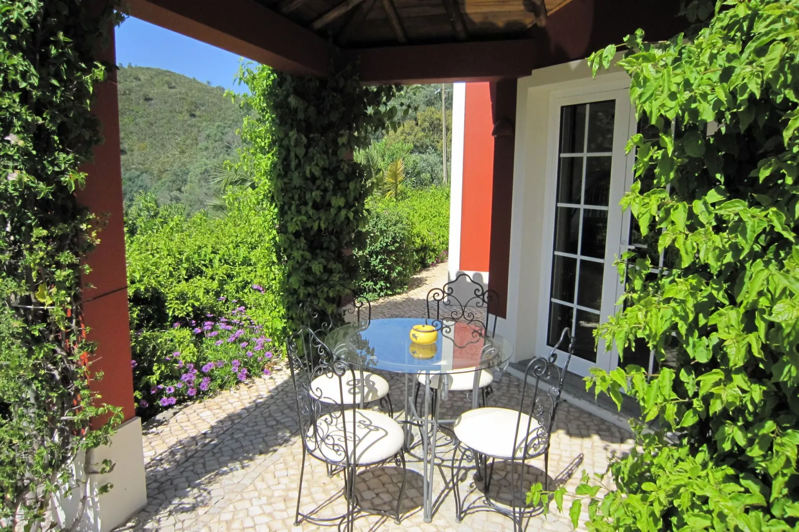 Villa Ribeira do Banho-Terrace balcony