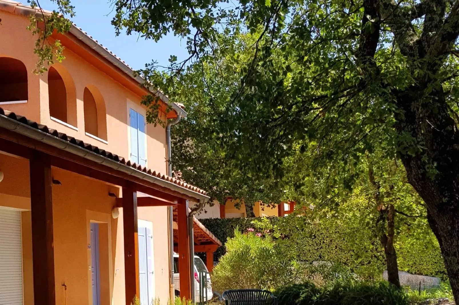 Villa Ardèche-Gardens summer