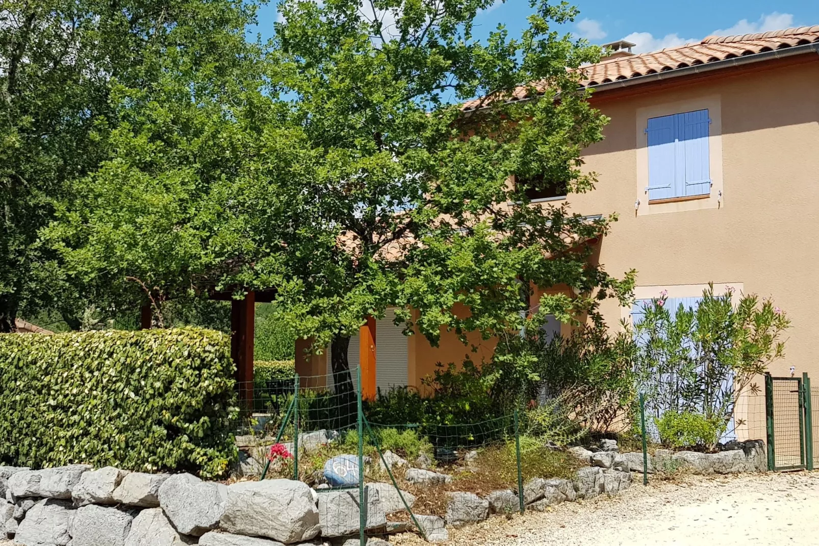 Villa Ardèche-Gardens summer