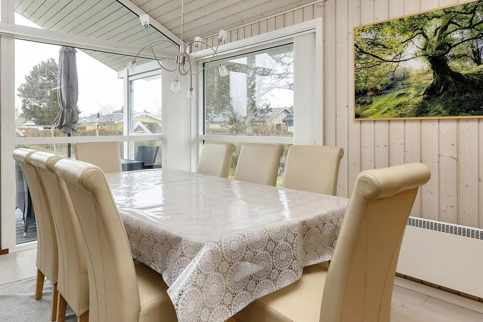 8 Personen Ferienhaus in Bogense-By Traum-Innenbereich