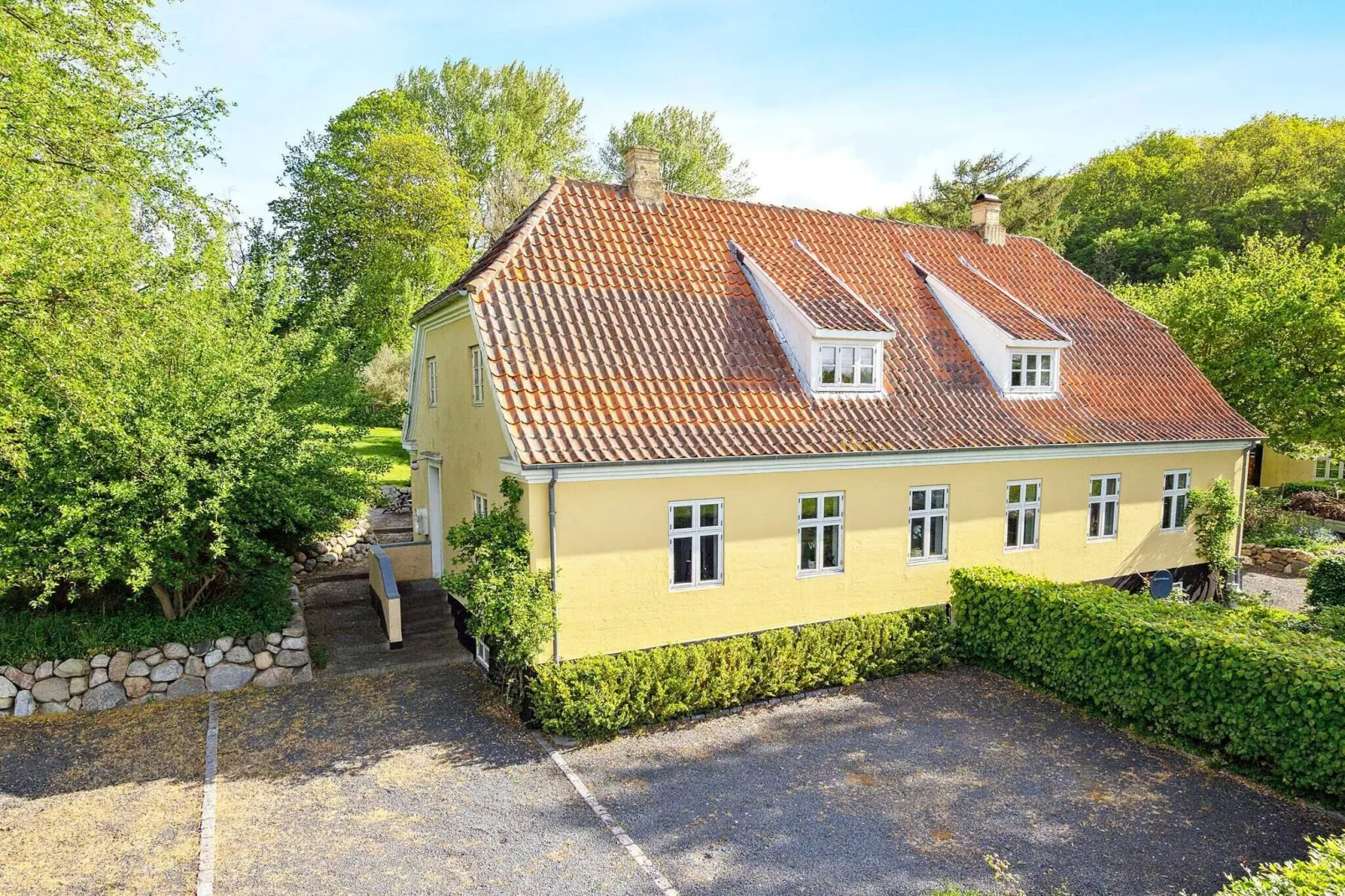 7 Personen Ferienhaus in Tranekær-By Traum-Außenbereich
