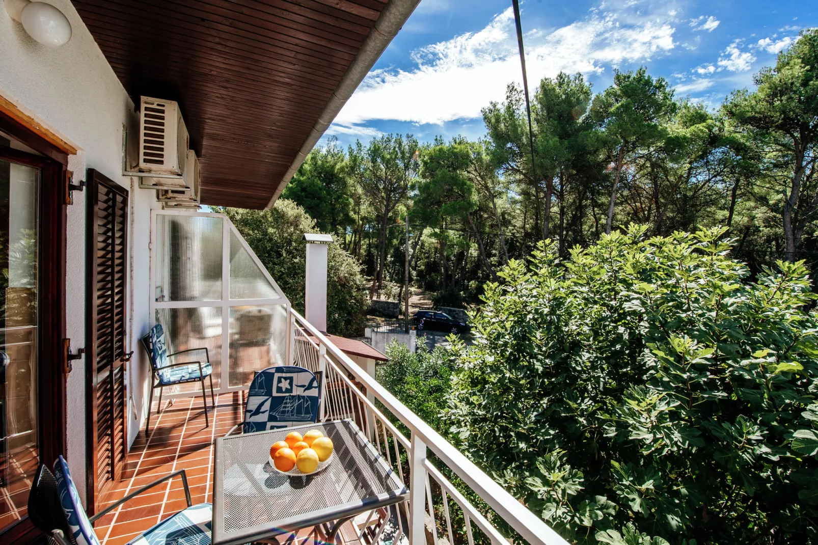Apartment Pakostane-Terrace balcony