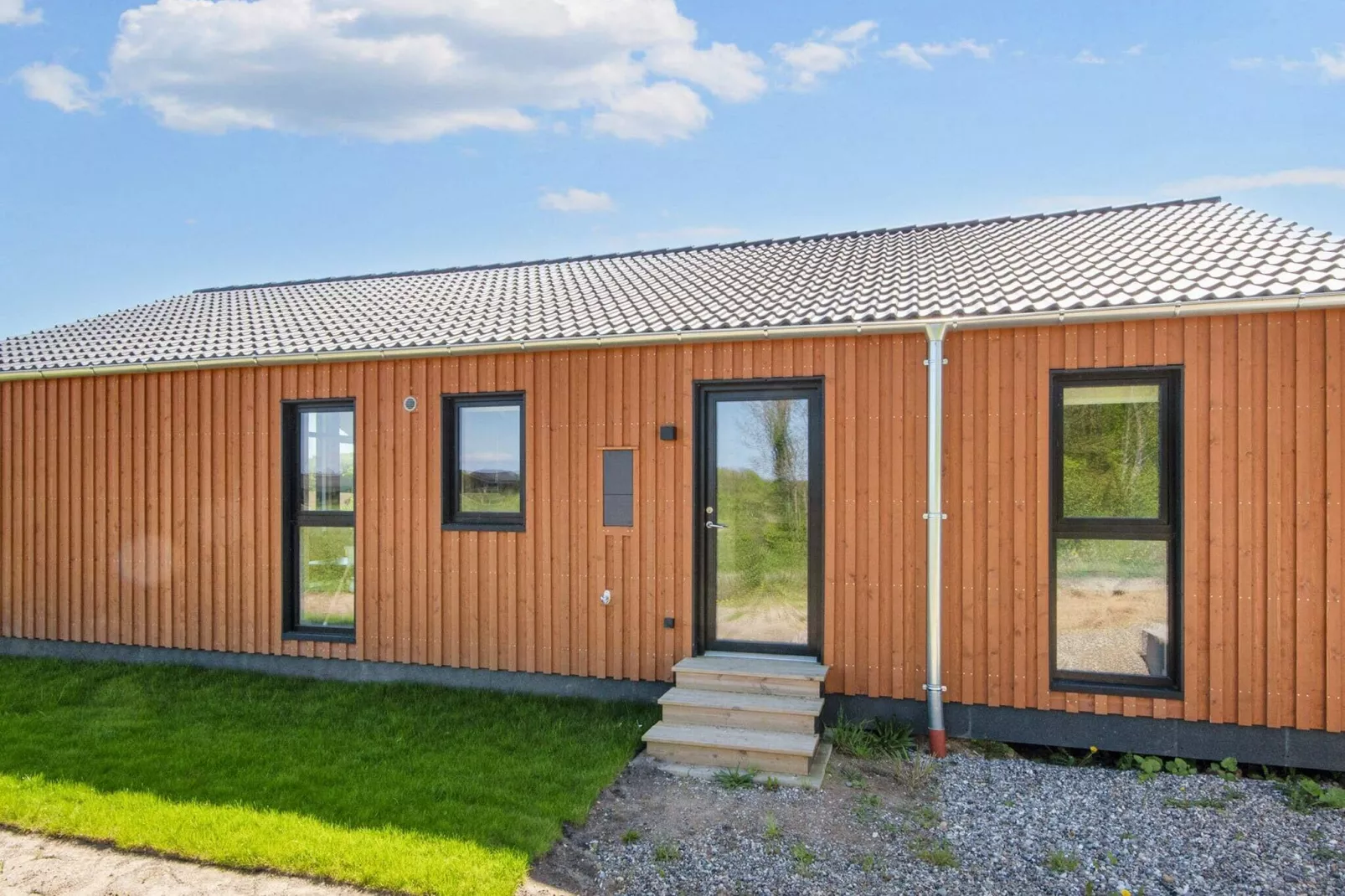 5 Sterne Ferienhaus in Augustenborg-By Traum-Außenbereich