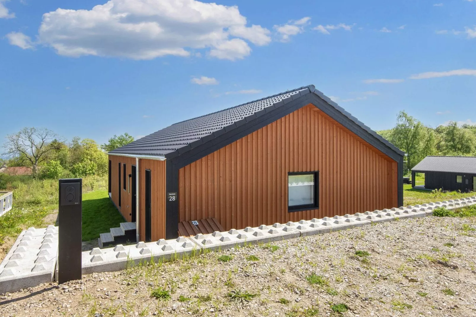 5 Sterne Ferienhaus in Augustenborg-By Traum-Außenbereich