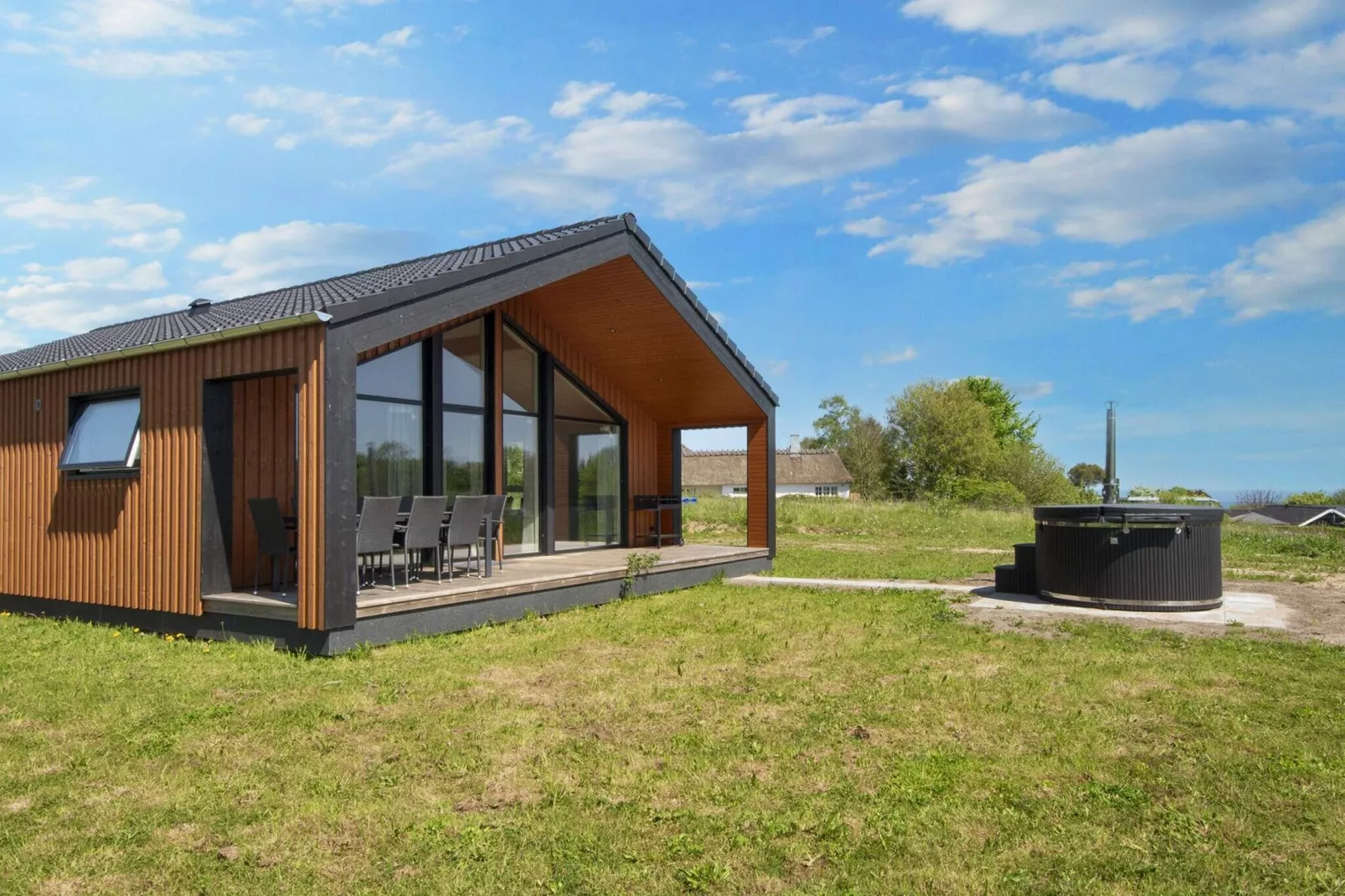 5 Sterne Ferienhaus in Augustenborg-By Traum-Außenbereich